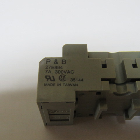 POTTER AND BRUMFIELD 27E894 Qty of 1 per Lot Relay Socket Screw, 4 Pole Potter,