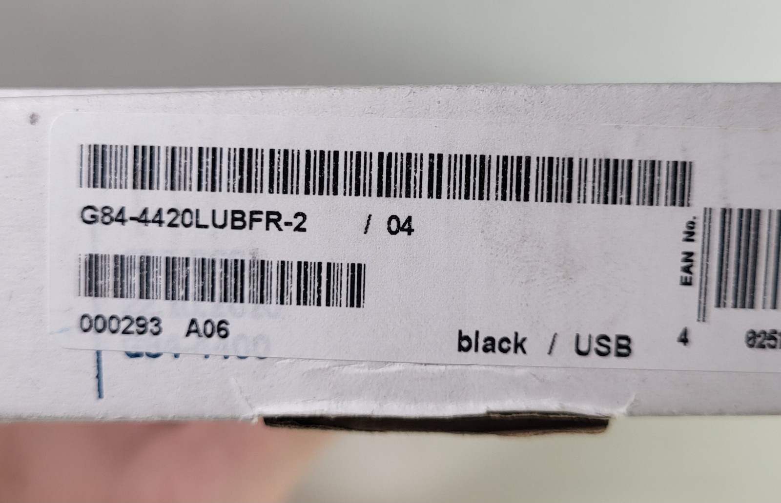 Cherry Ultraslim Trackball Keyboard G84-4400 Mechanical Black *NEW OPEN BOX*