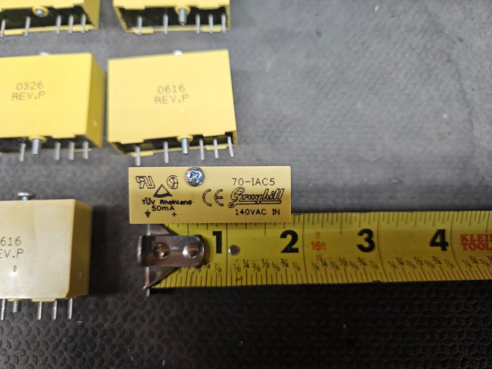 Grayhill 70-IAC5 Relay 140VAC 50mA Lot of 9 – FREE SHIPPING*