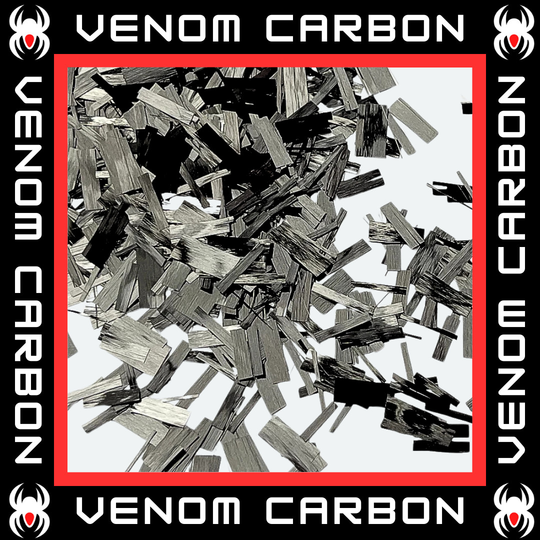 1/2″ Chopped Carbon Fiber: 1 lb (making FORGED composites)