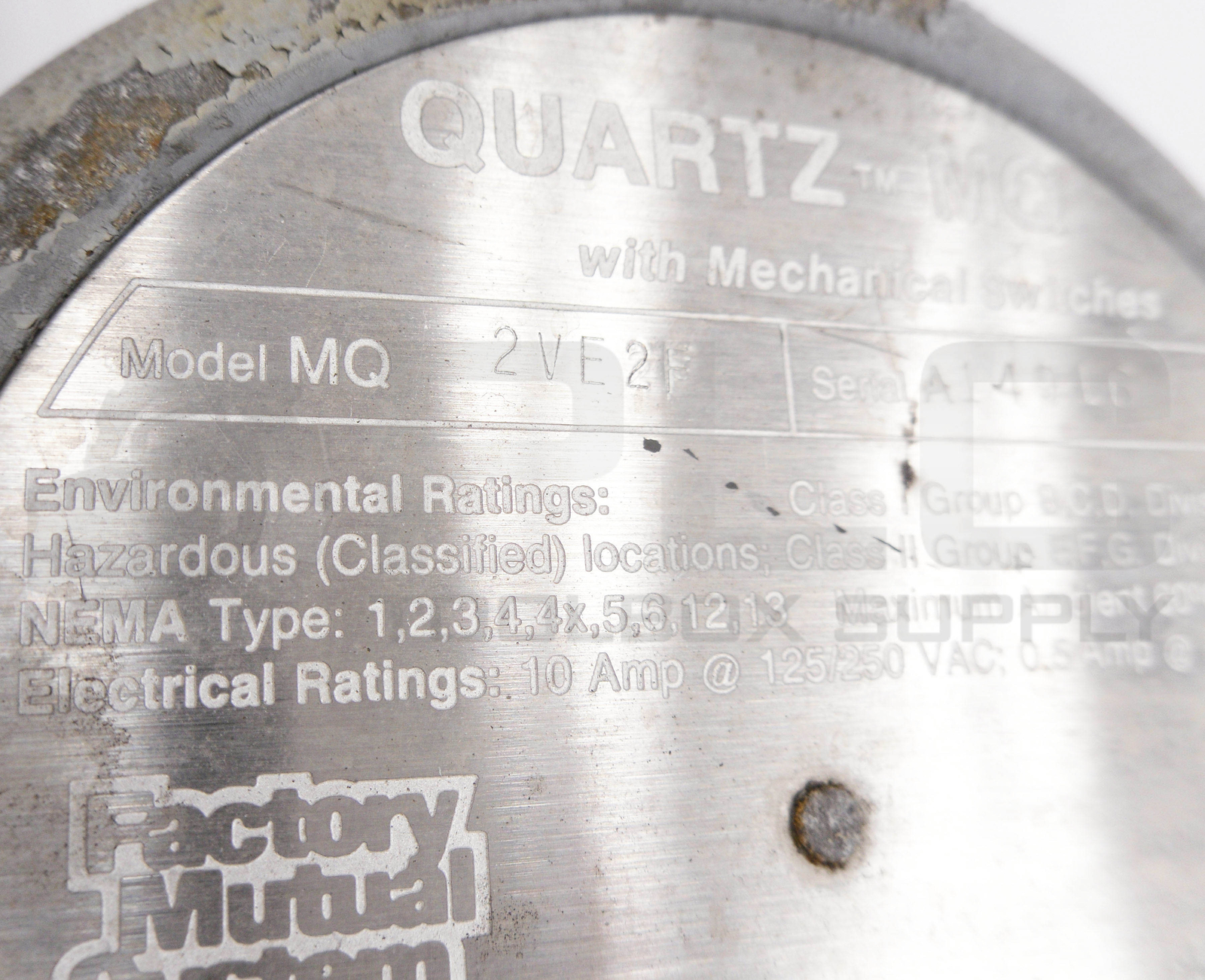 STONEL QUARTZ MQ 2VE2F /A POSTION VALVE SENSOR 10A W/ 5150313600TT BALL VALVE 2″