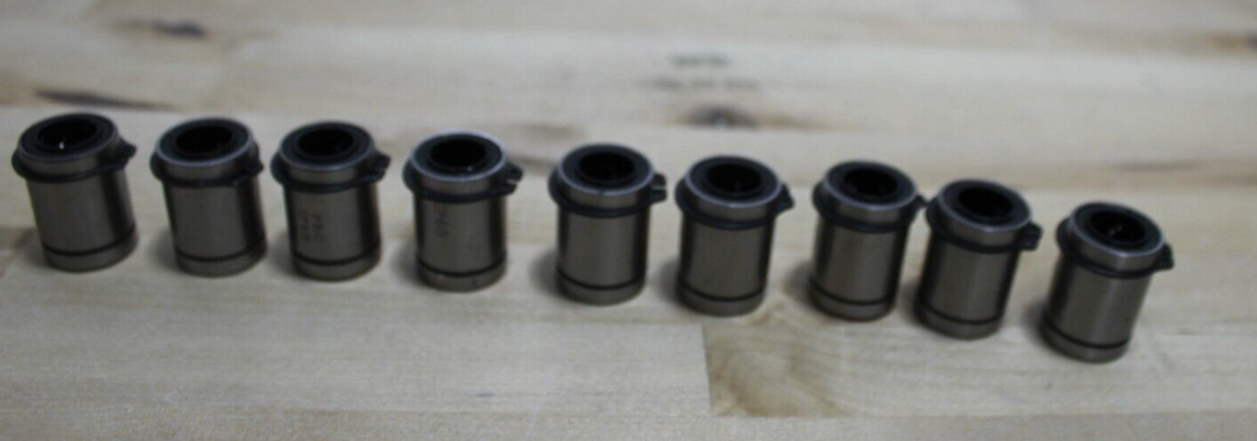 DAYTON 2CNJ9 Linear Ball Bearings, Closed, Bore 3/8 In 2CNJ9 (LOT of 15)