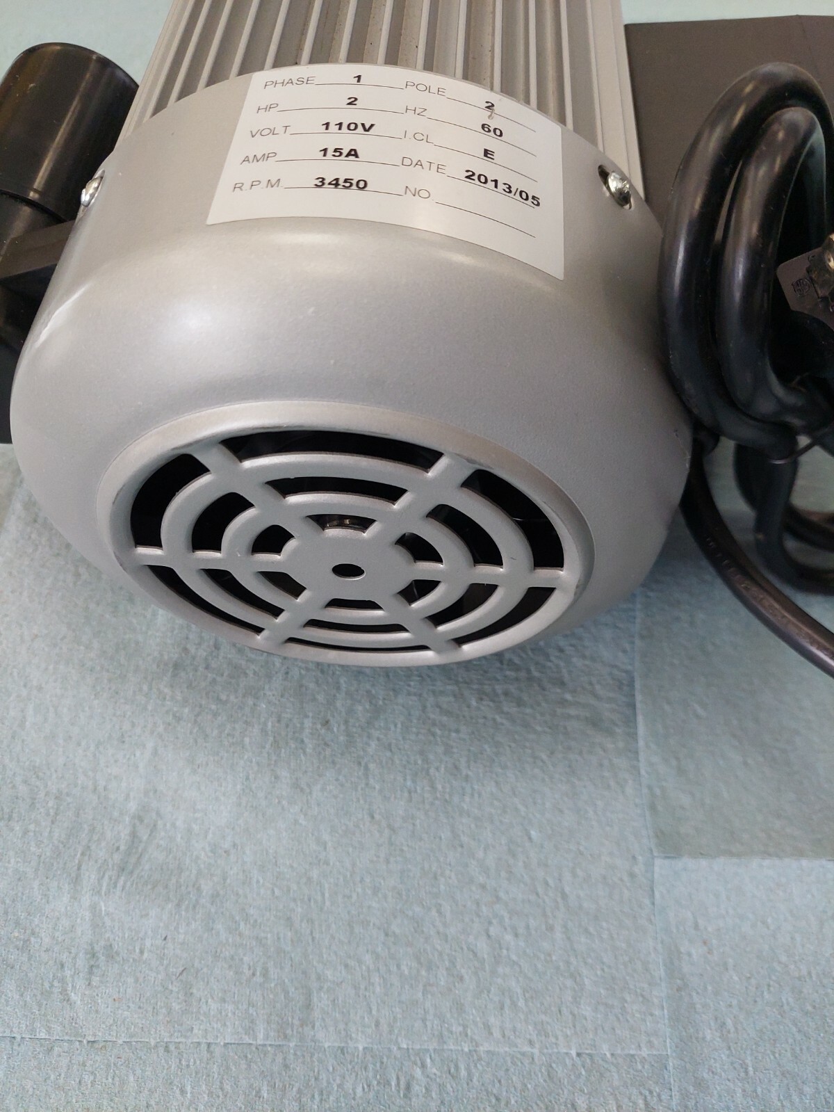 Kufo UFO-101 Dust Collector Motor 110 VAC, 2HP MT101M