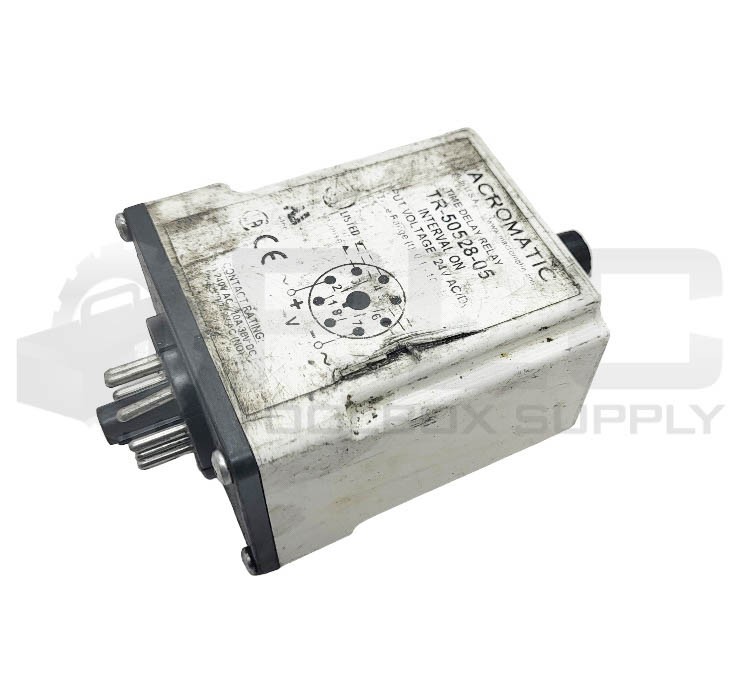 MACROMATIC TR-50528-05 TIME DELAY RELAY 0.1-10SEC 24V AC/DC