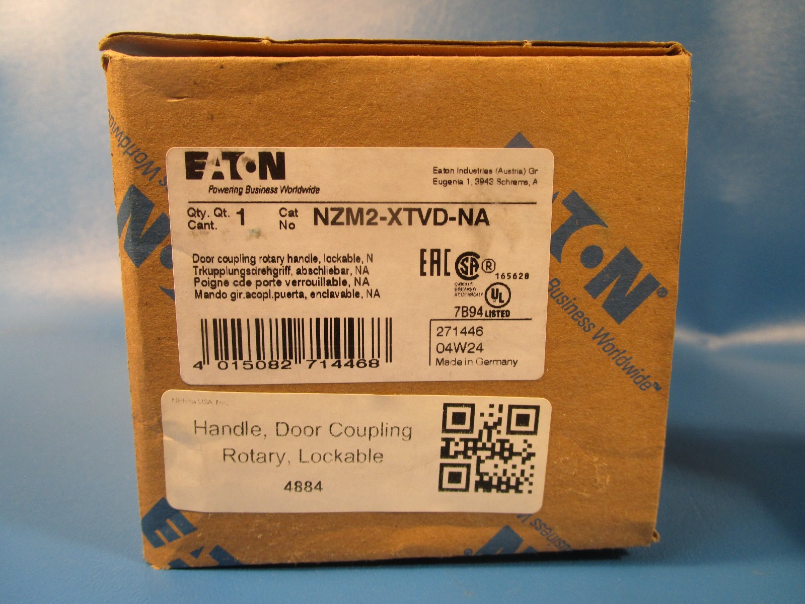 Eaton NZM2-XTVD-NA, Handle Mechanism, Molded Case Circuit Breaker Accessory