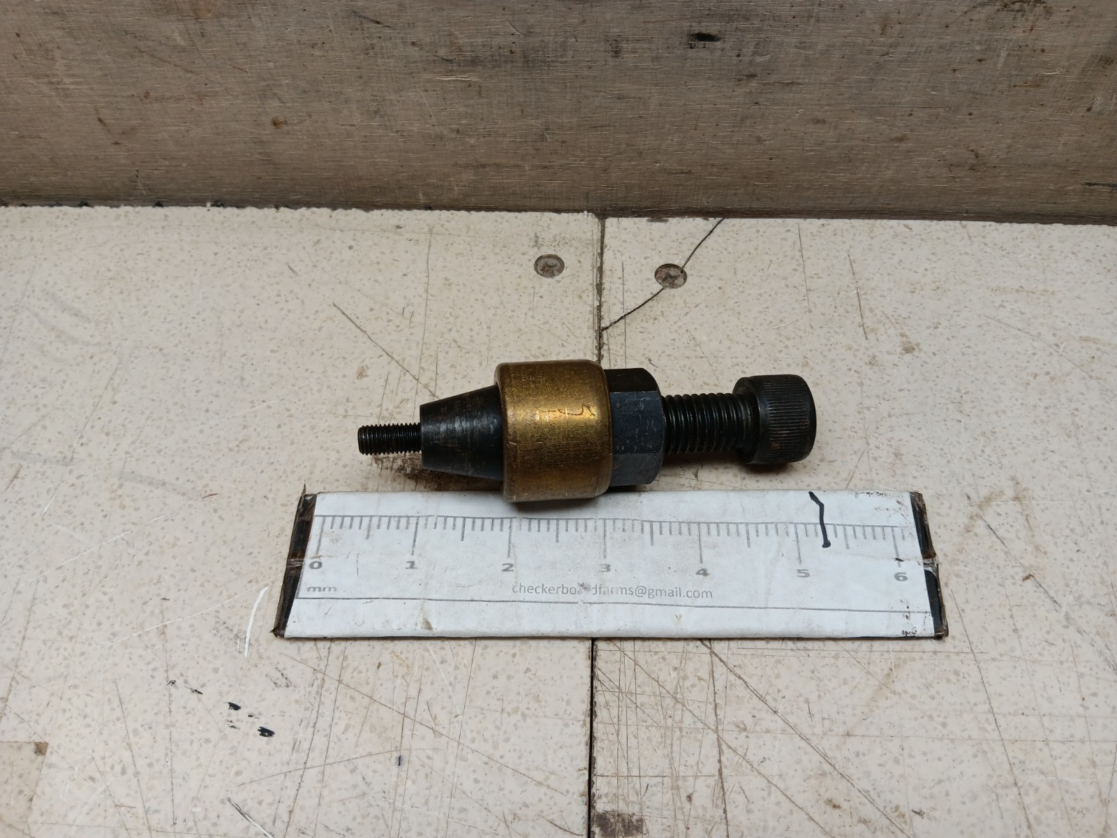 NOS Rivnut Installation Fastener Hand Tool N-6 3/8-24