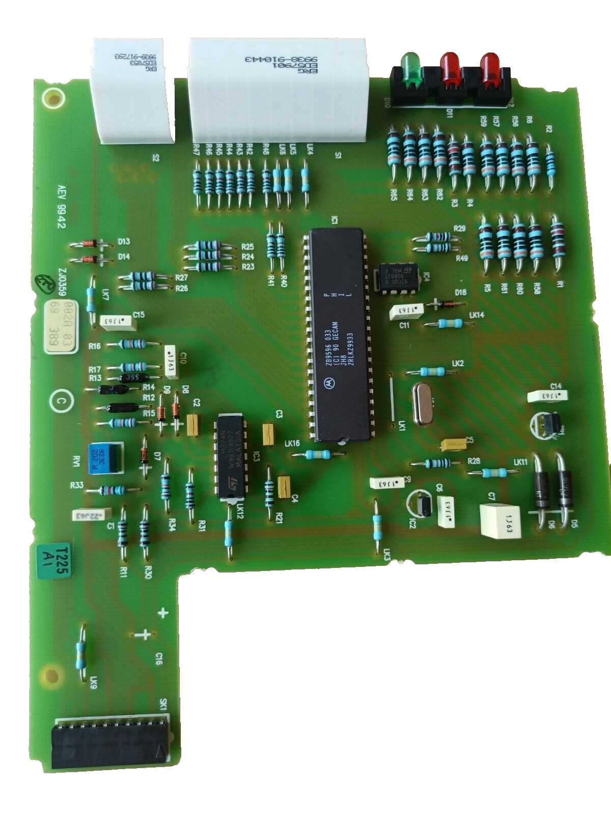 AEV9942 ZJ0359 ZJ8359 001 WA GEC ALSTHOM MCGG82H1CD0753E card