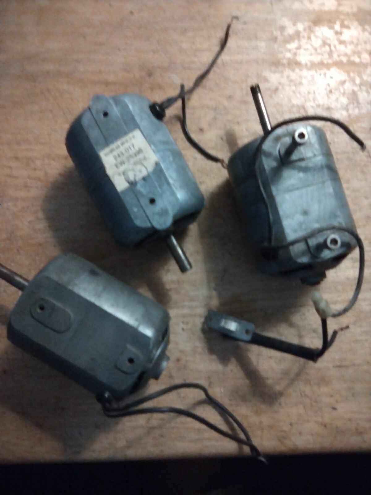 3 Vintage Electric Motor Sew Mach AC Mountable Multi Use Works, Mixed Models USA
