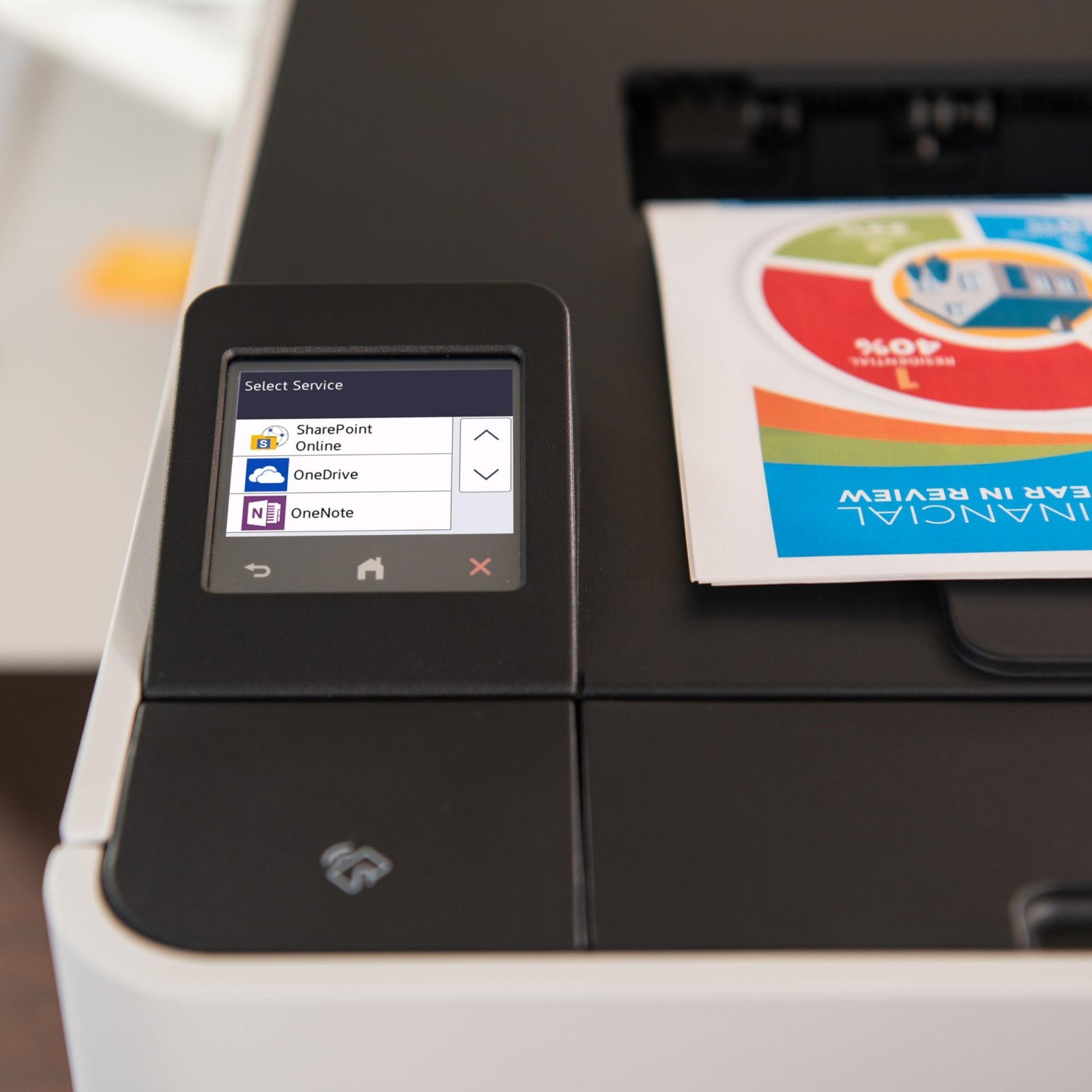 Brother HL-L8430CDW Business Color Laser Printer with Low-Cost Printing and Wire