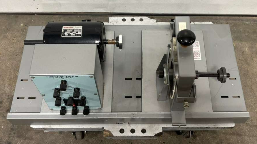 Hampden Two-Machine Bedplate Training System Model H-MGB-100-DG, IM-100, PB-100