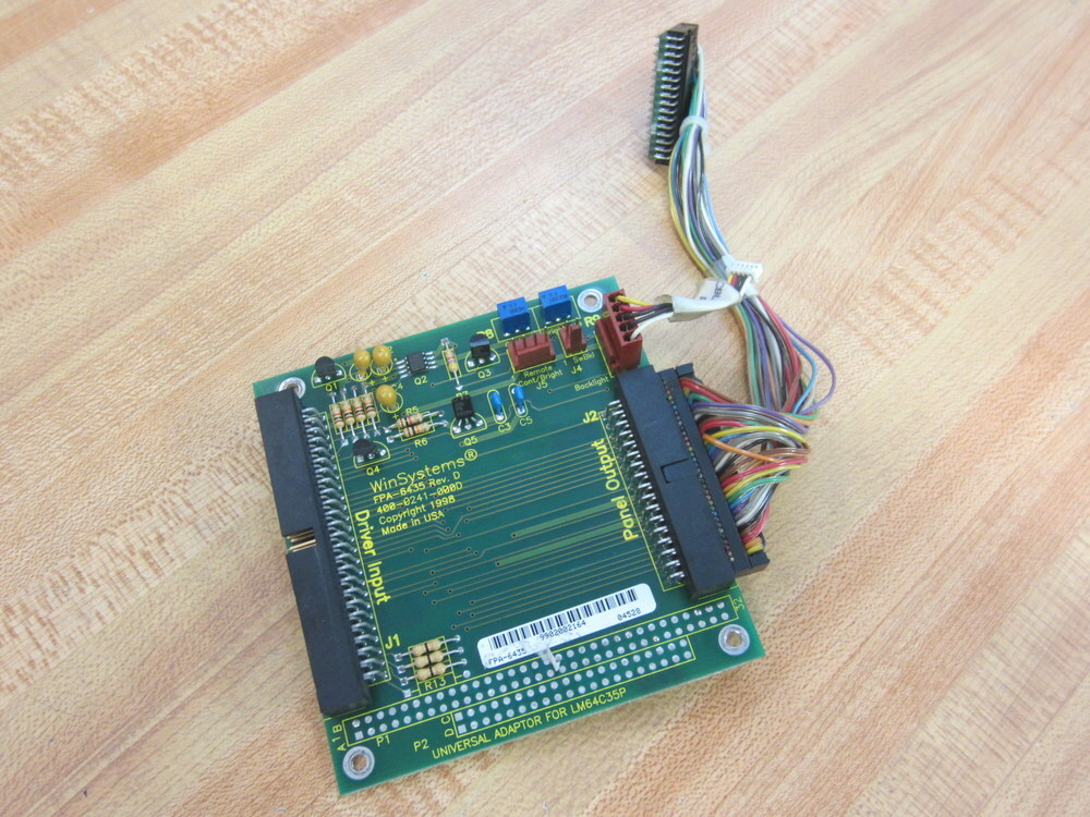 WinSystems FPA-6435 LM64C35P Universal Adapter Bd 400-0241-000D
