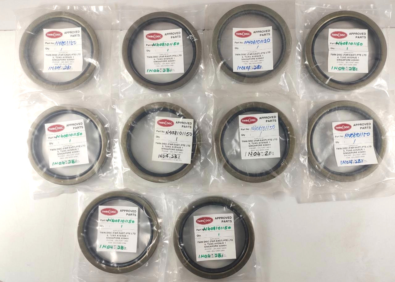 Oil Seal P/N N408101150 For Twin Disc ( Pack of 9 )