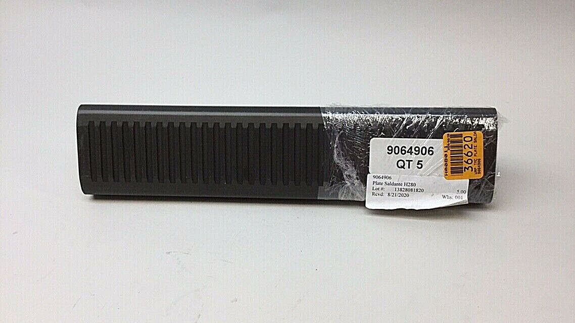 TMC SP 9064906 C 20 Al. Heater Plate H280 11-1/4″ L x 2-9/16″ W 4 M6 Mtg Studs