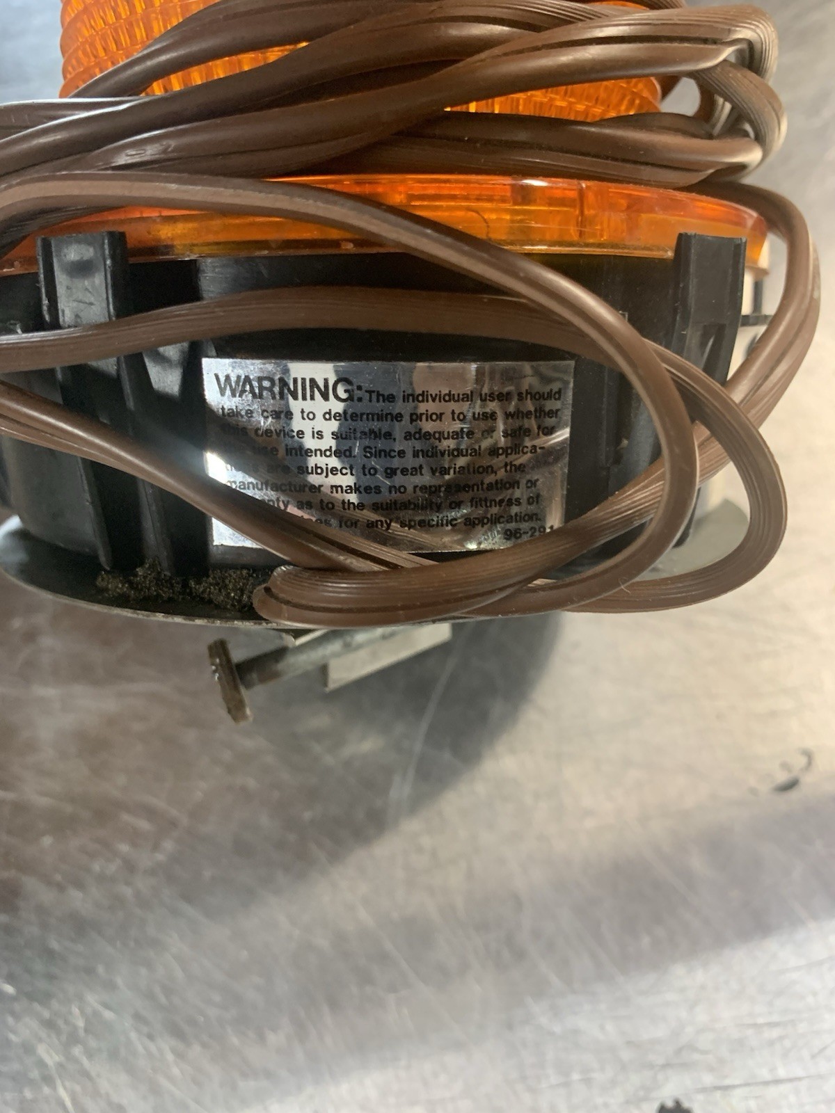 Tri Lite FF-LP Amber Flashing Light 12 V DC-Wide Load Warning