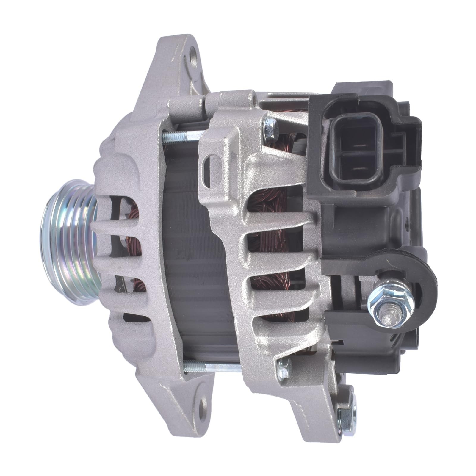 Alternator Replacement for Kia Soul Base Hatchback 1.6L L4 90A 12V CW 6-Groov…