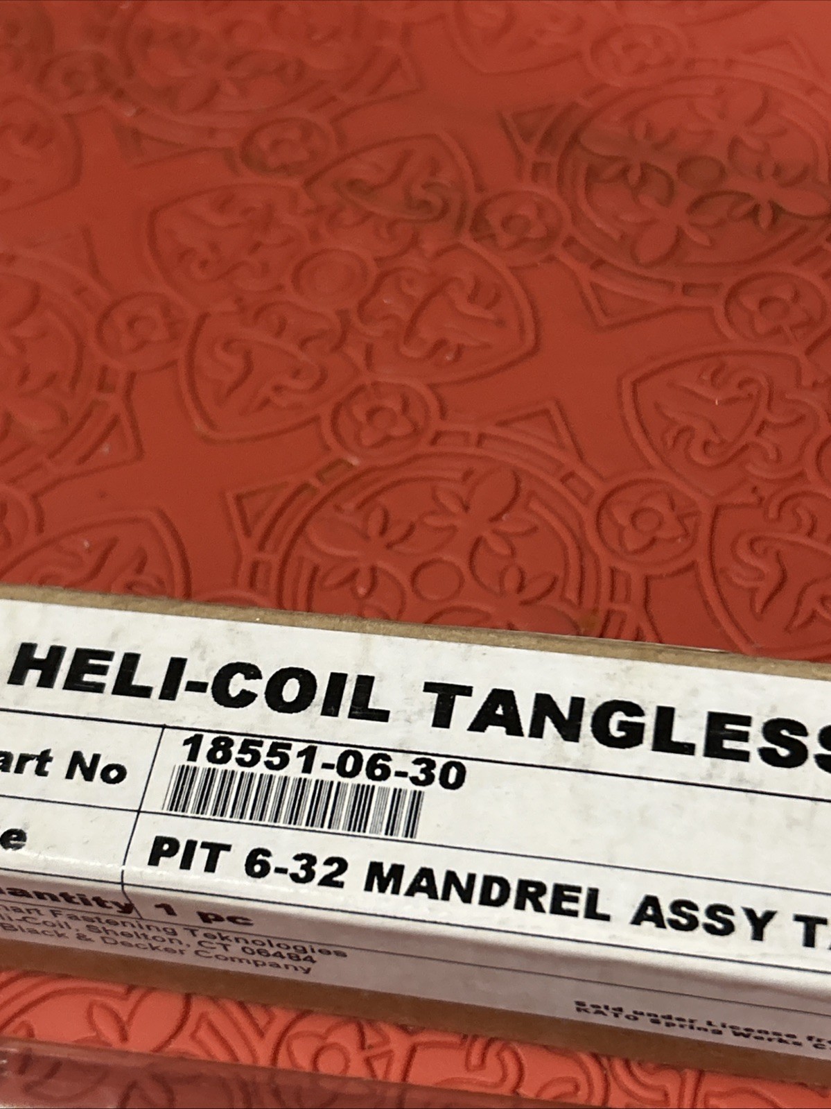 HELI-COIL #6-32 Thread Size UNC Mandrel Insert Power Installation Tool (Q23)