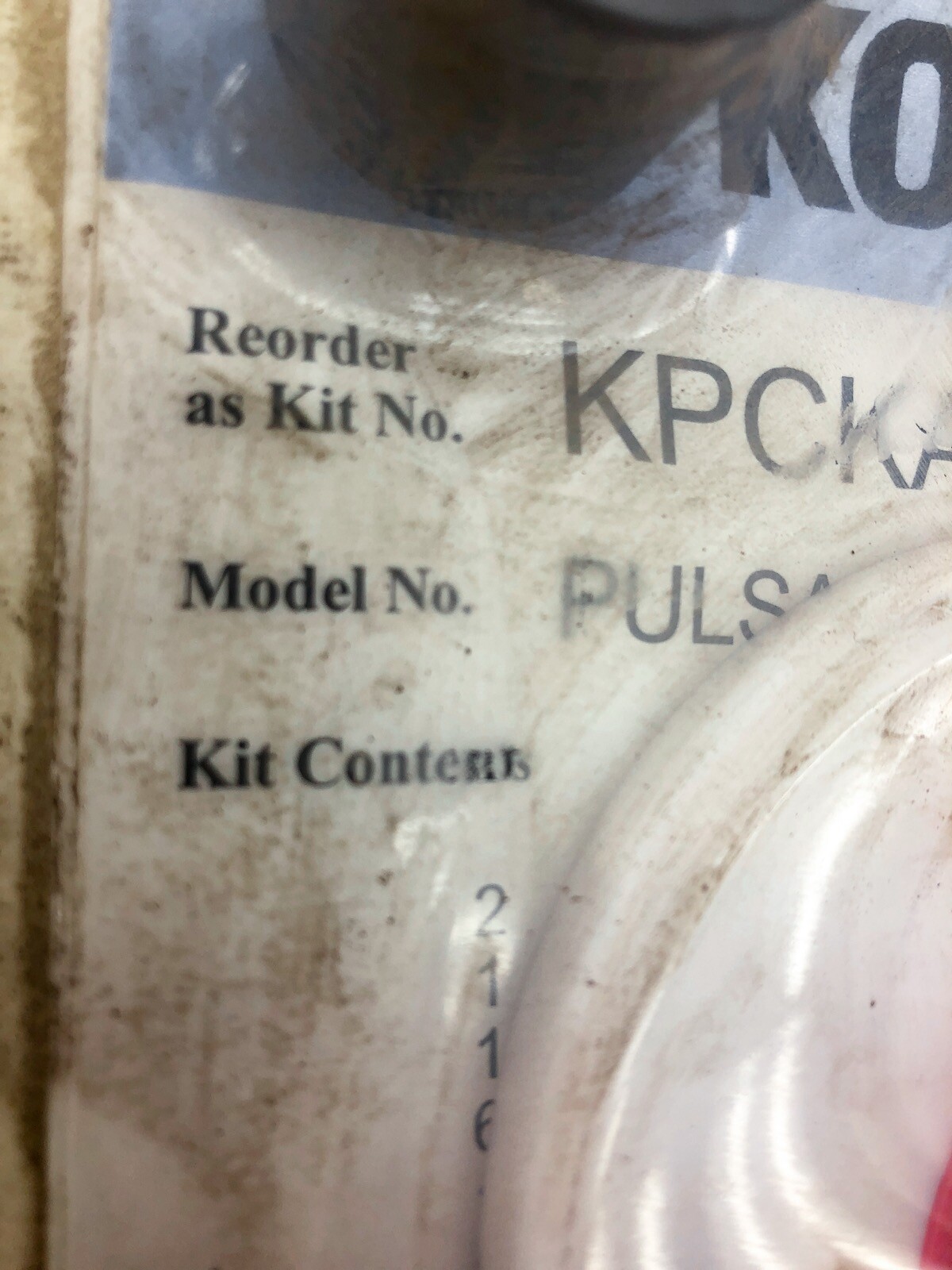 IDEX PULSAFEEDER KPCKACLEJKK 650263 REPAIR PUMP KIT MODEL 680-1.375