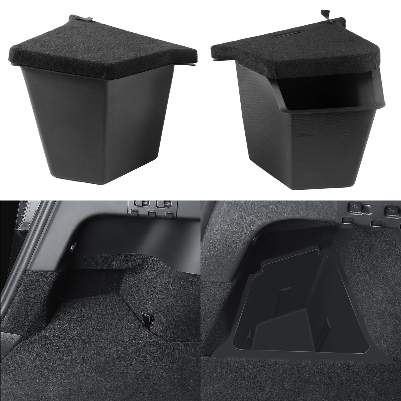 Tesla Model Y Juniper Rear Trunk Storage Bins 2025 2026 Tesla Model Y Juniper…