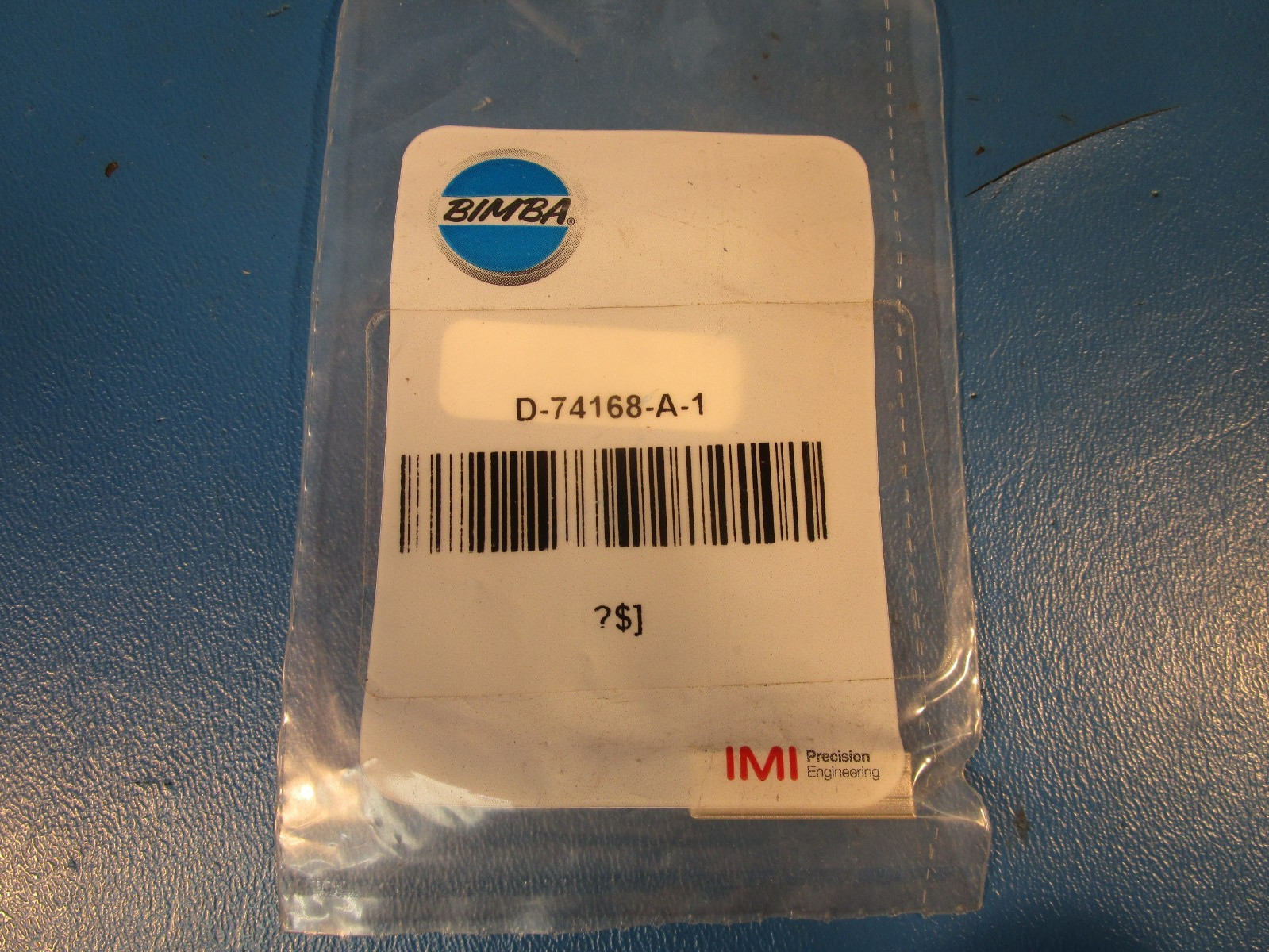 LOT OF 4 BIMBA D-74168-A-1, Pneumatic Cylinder Switch Track
