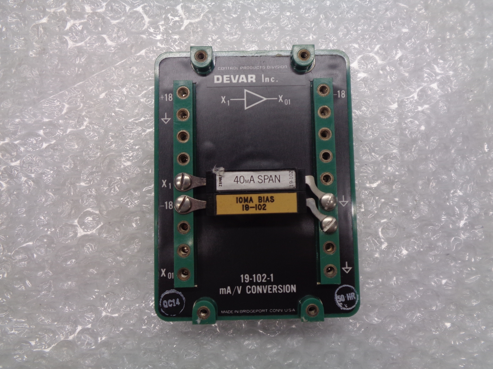 DEVAR INC 222100-08SIGNAL CONVERTER NSNP