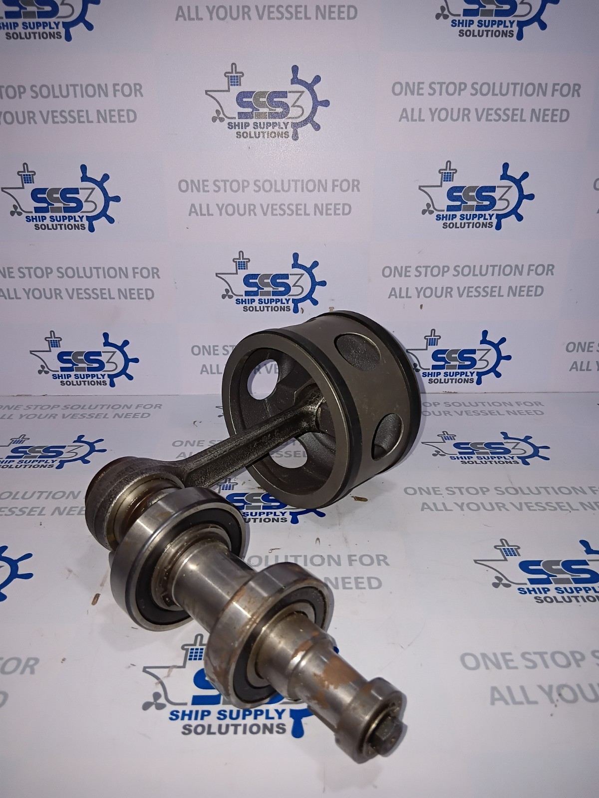 Zollner ZET Horn 131/141/90/110AC Piston, Connecting Rod, and Crankshaft set