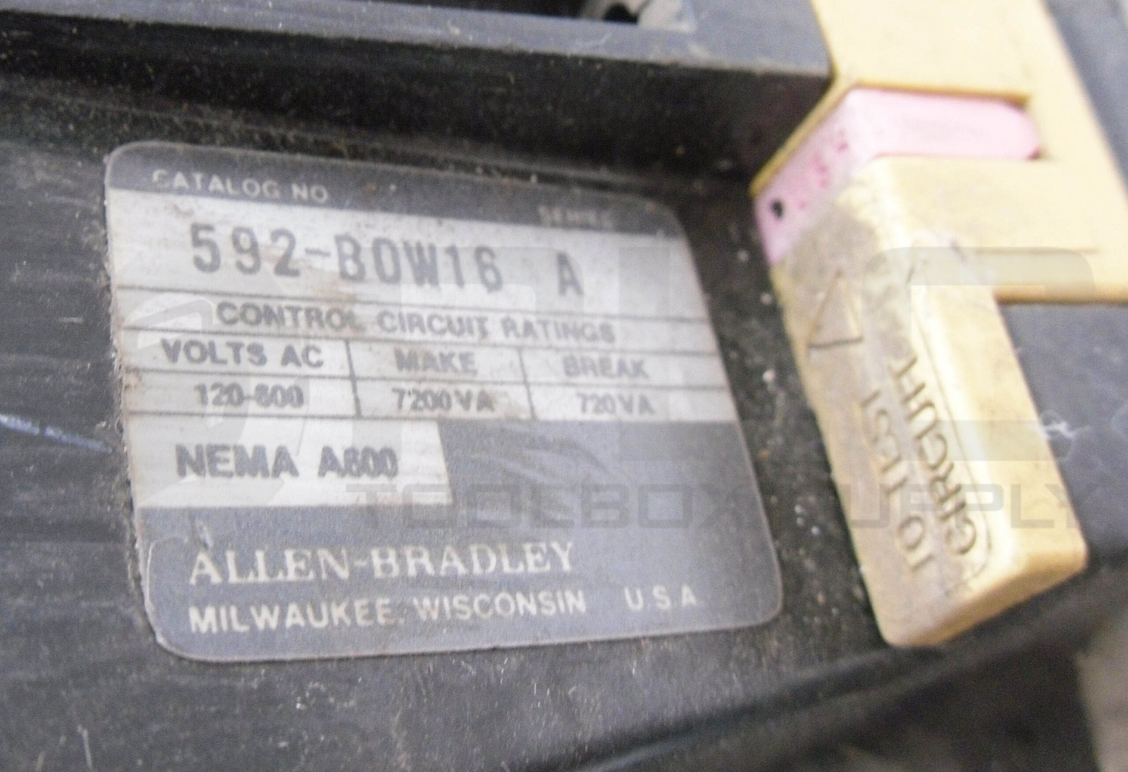 ALLEN BRADLEY 520F-BOD /W W/ 592-BOW16 /A W42 W41 595-AB /B CB236 599-P01A /A