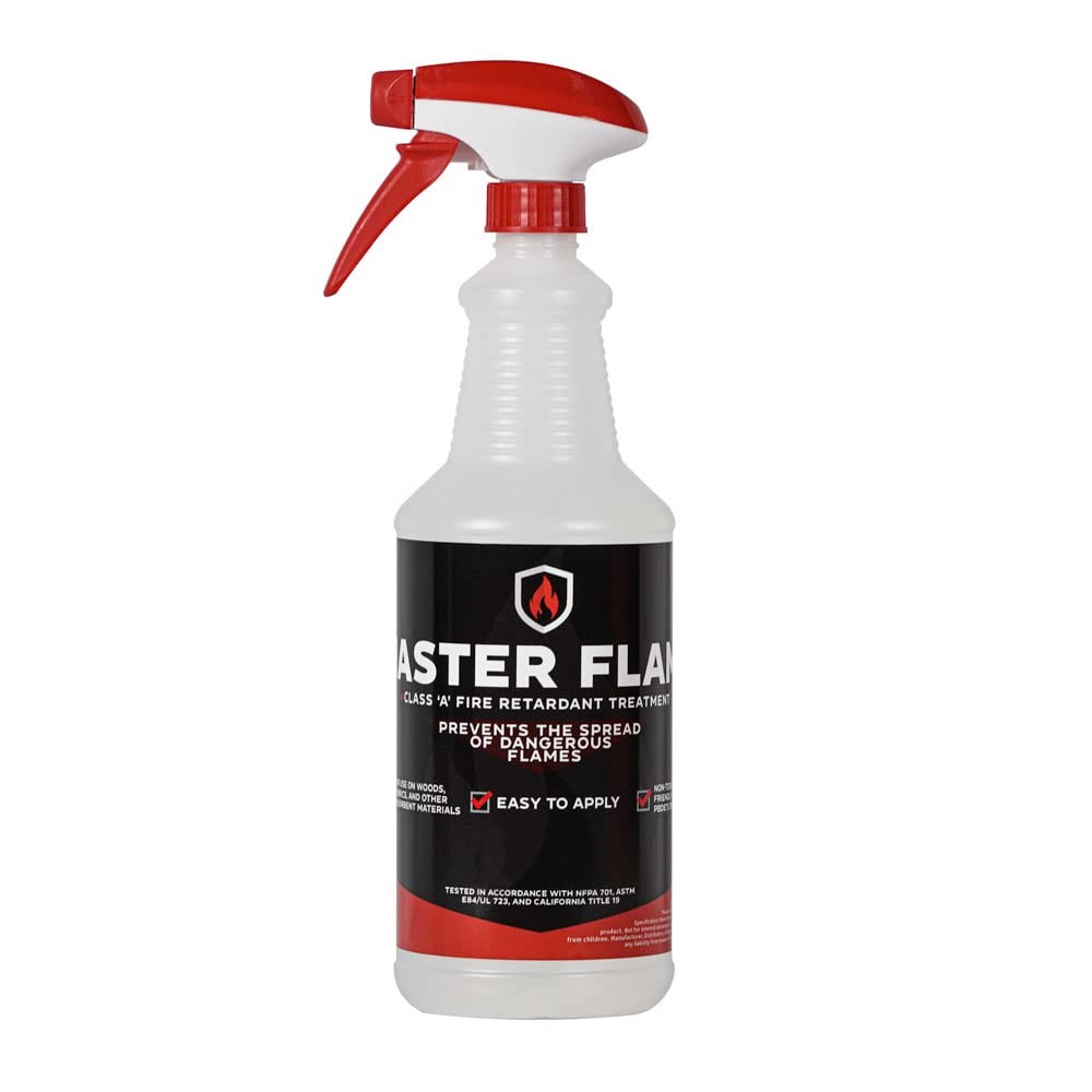 Master Flame – Fire Retardant – Spray on application – 1 Spray Quart 32 Oz