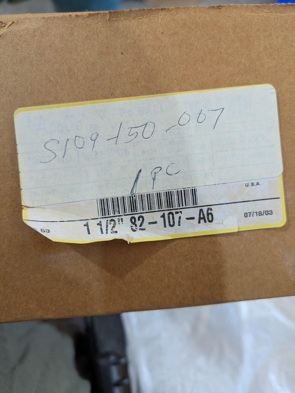 Apollo Conbraco 82-107-46 3-Piece Ball Valve