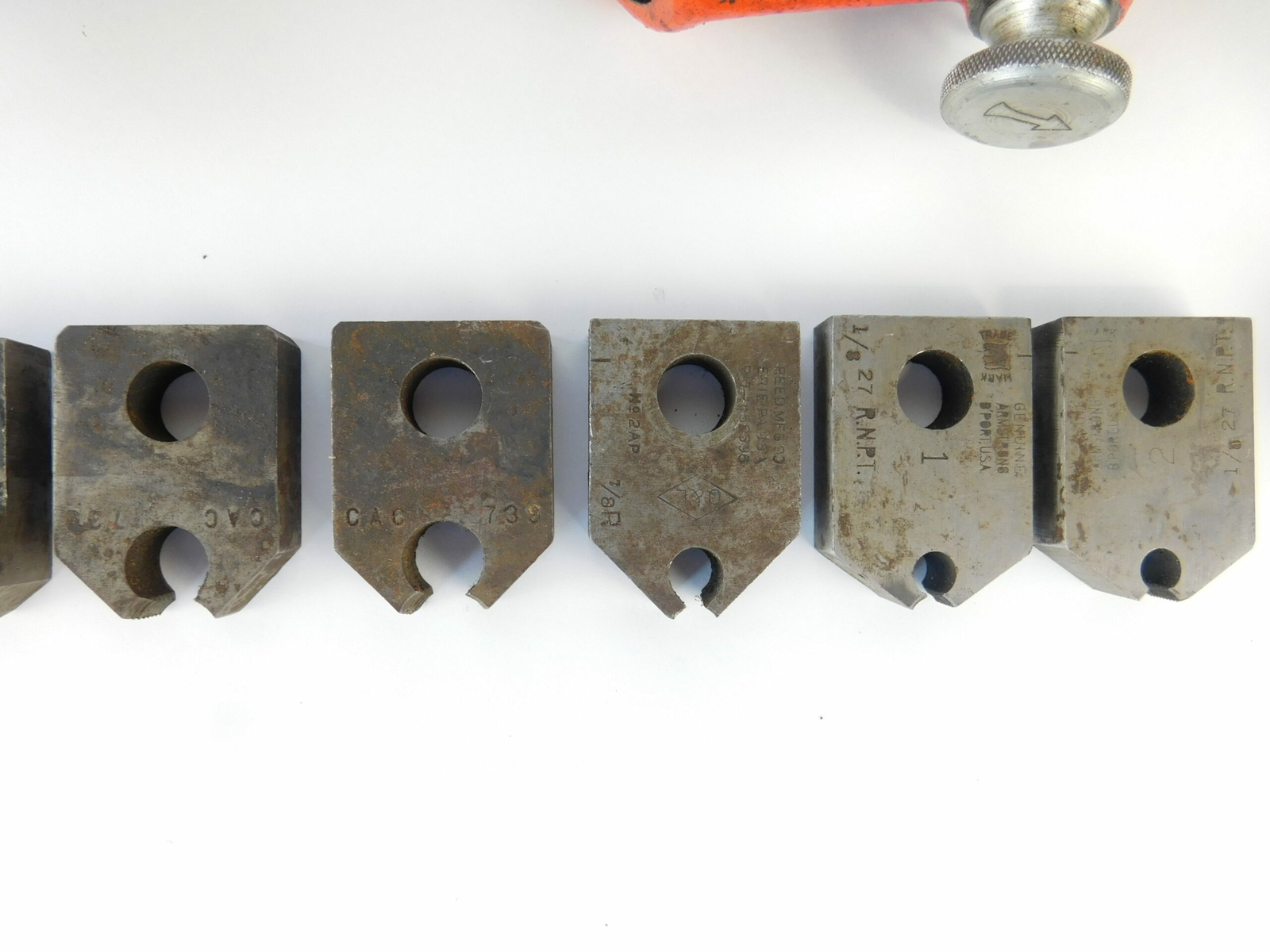 Pipe Threading Lot, Reed Mfg Company Pipe Vise, Clamp, Toledo Pipe Threading …