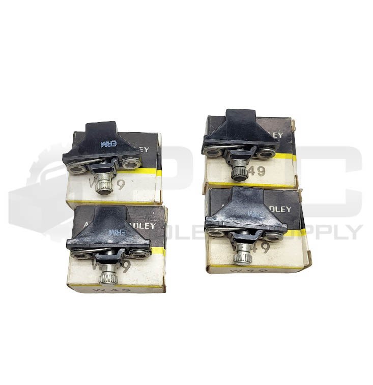 NEW LOT OF 4 ALLEN BRADLEY W49 HEATER ELEMENT