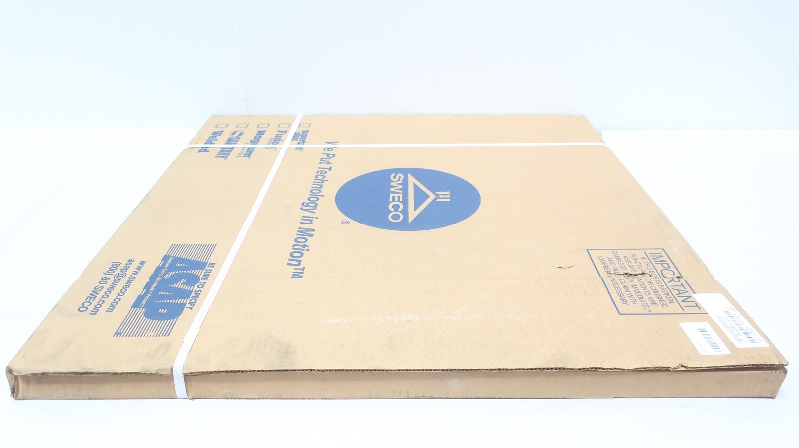 Sweco 30A8A016T Stainless 30in Screen 16t Wch