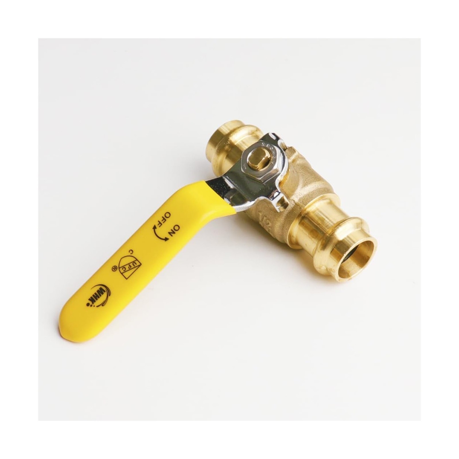10-Pack 1/2″ Press Propress Ball Valve Fittings for Copper Pipe, Lead-Free