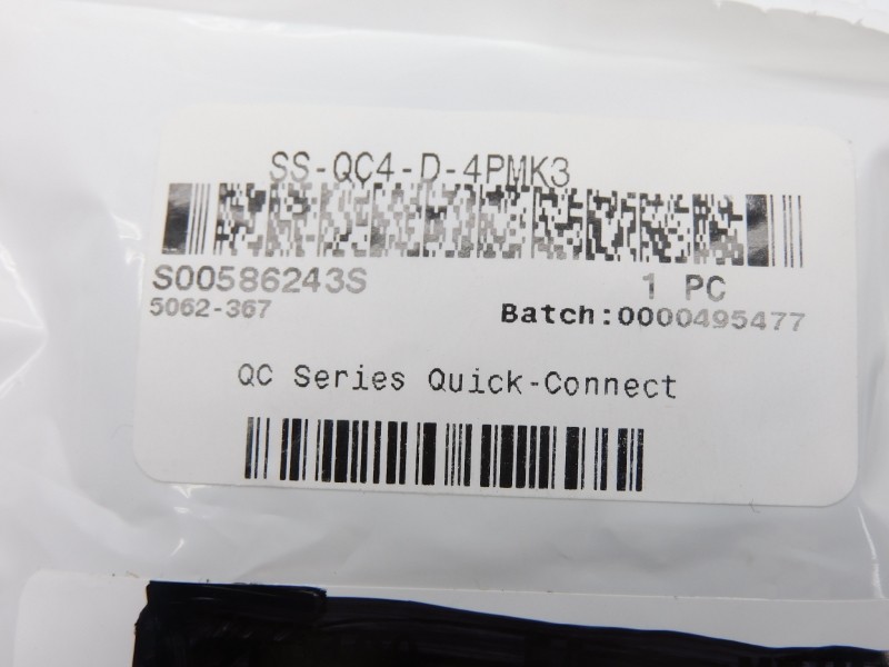 SWAGELOK SS-QC4-D-4PMK3 NSMP