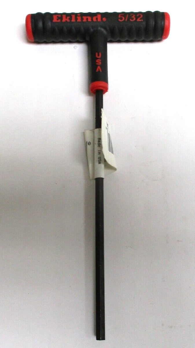 EKLIND , 5/32″ x 6″ , T-HANDLE ALLEN WRENCH , LOT OF 13