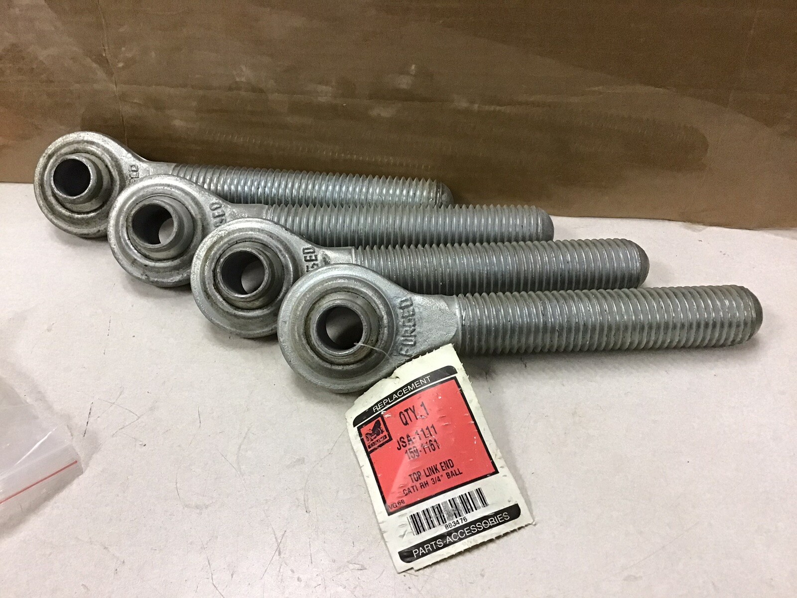 JSA-1111 159-1161 NEW TISCO TOP LINK END 3/4IN BALL LOT OF 4 FREE SHIPPING!