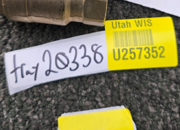 (QTY 2) BLUEFIN 1-1/4” 600WOG BRASS FULL PORT BALL VALVE