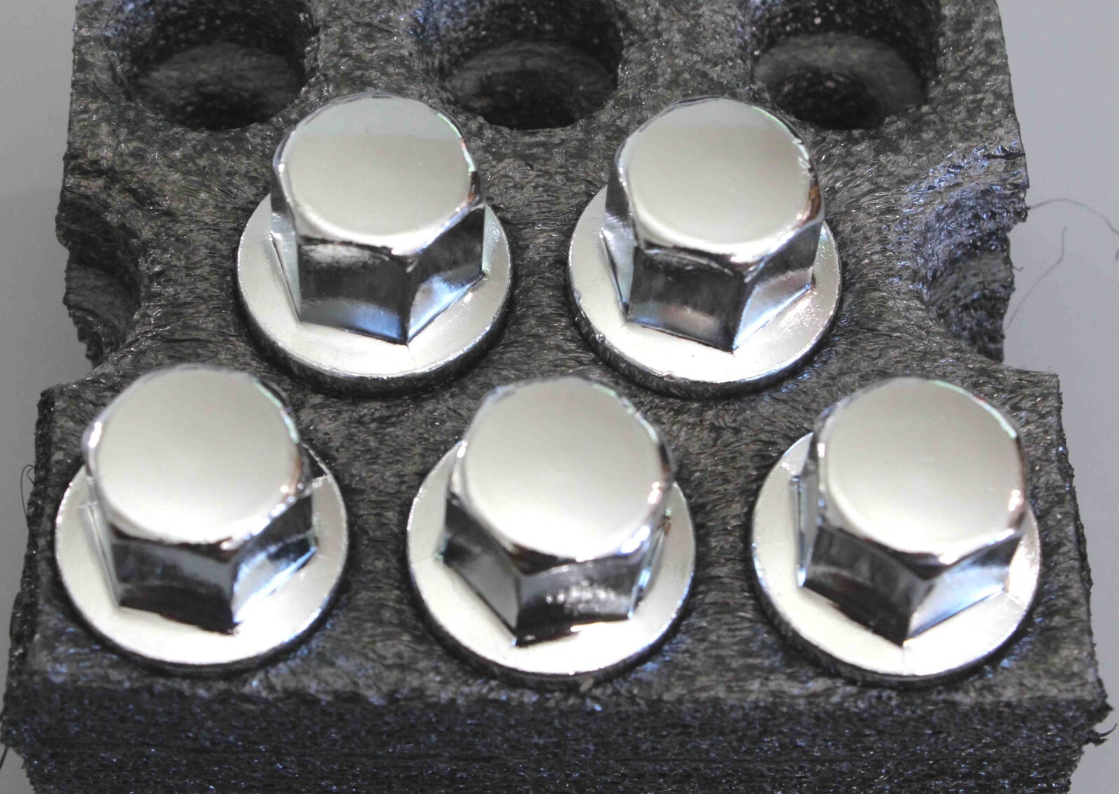 5 NEW KSP KS-7B026C M12 x 1.25″ Chrome Wheel Lug Bolts 60° Conical Seat Jeep