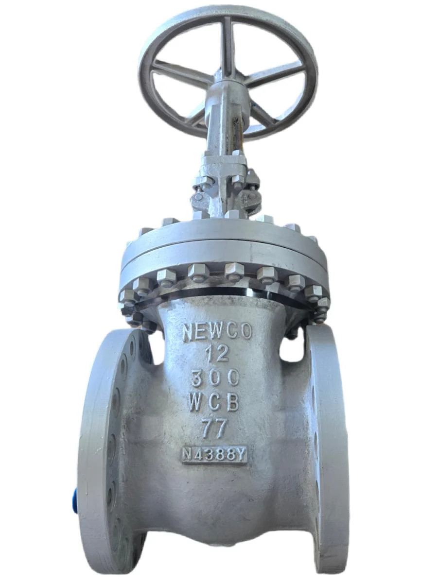 Newco 12″ 300 WCB Fig 13F-CB2 ANSI B16.34 Flanged Gate Valve