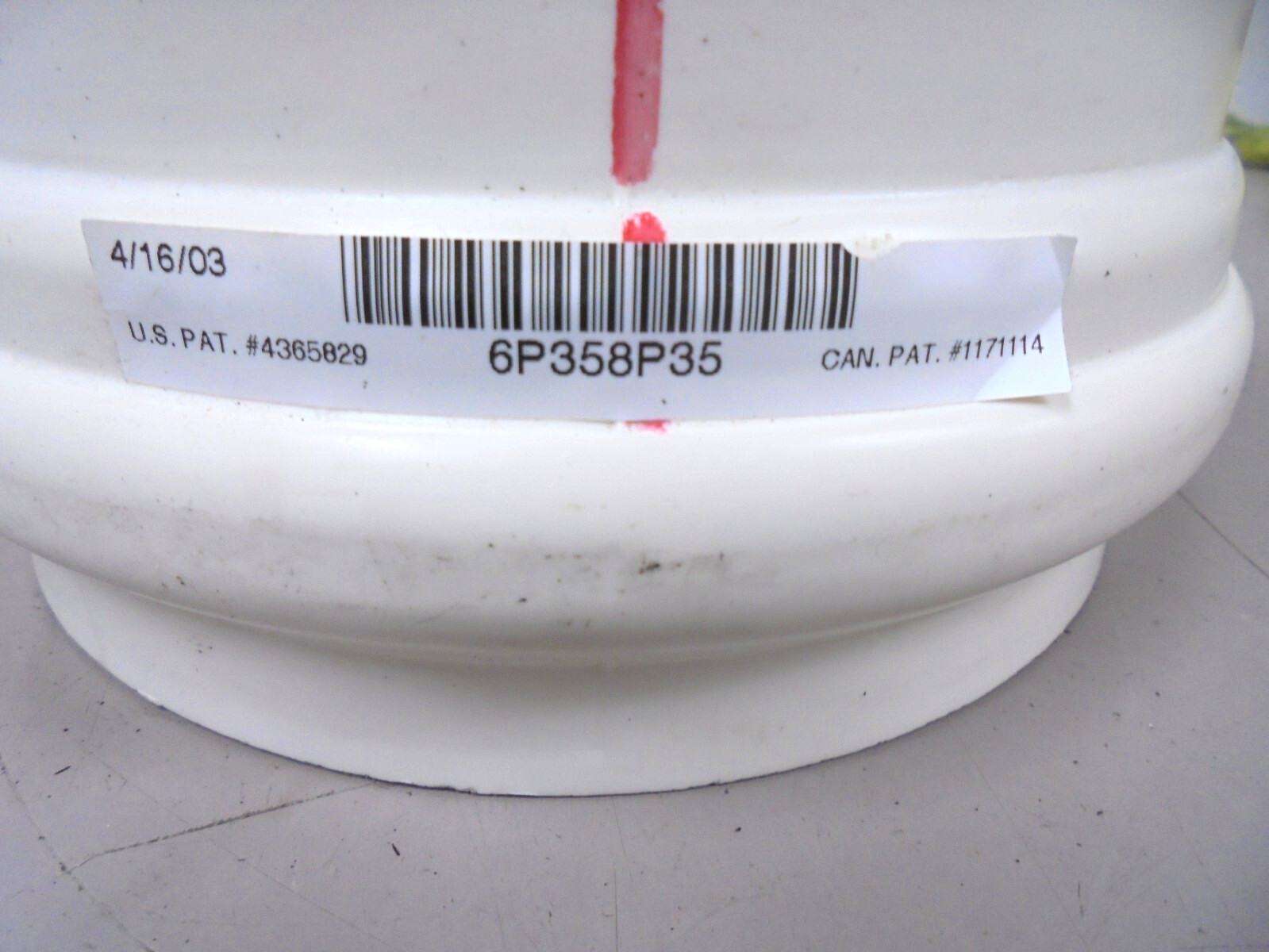 Inserta Tee 6P358AC24 Sewer Line Connector 6″ PVC to 8″ AC