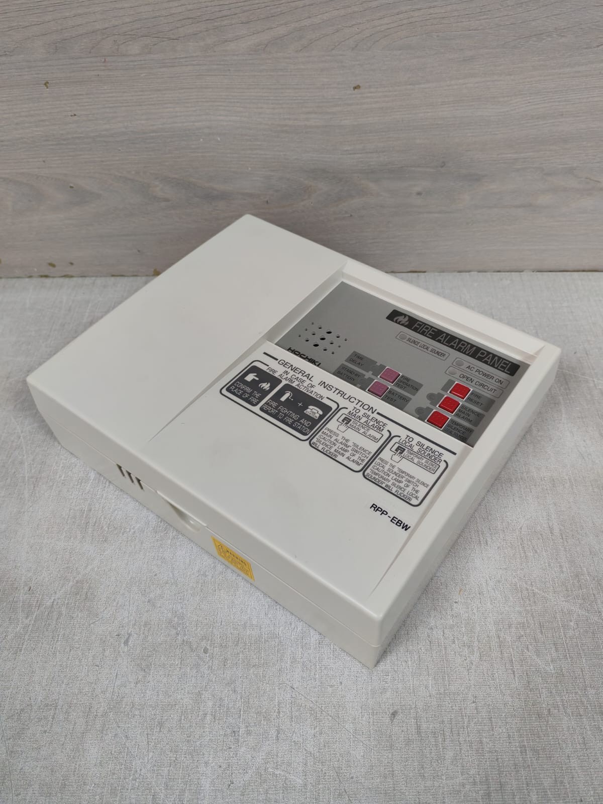 HOCHIKI RPP-EBW / RPP-EBW01Z FIRE ALARM CONTROL PANEL