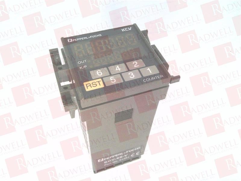 PEPPERL & FUCHS KCV-6S-V / KCV6SV (NEW IN BOX)