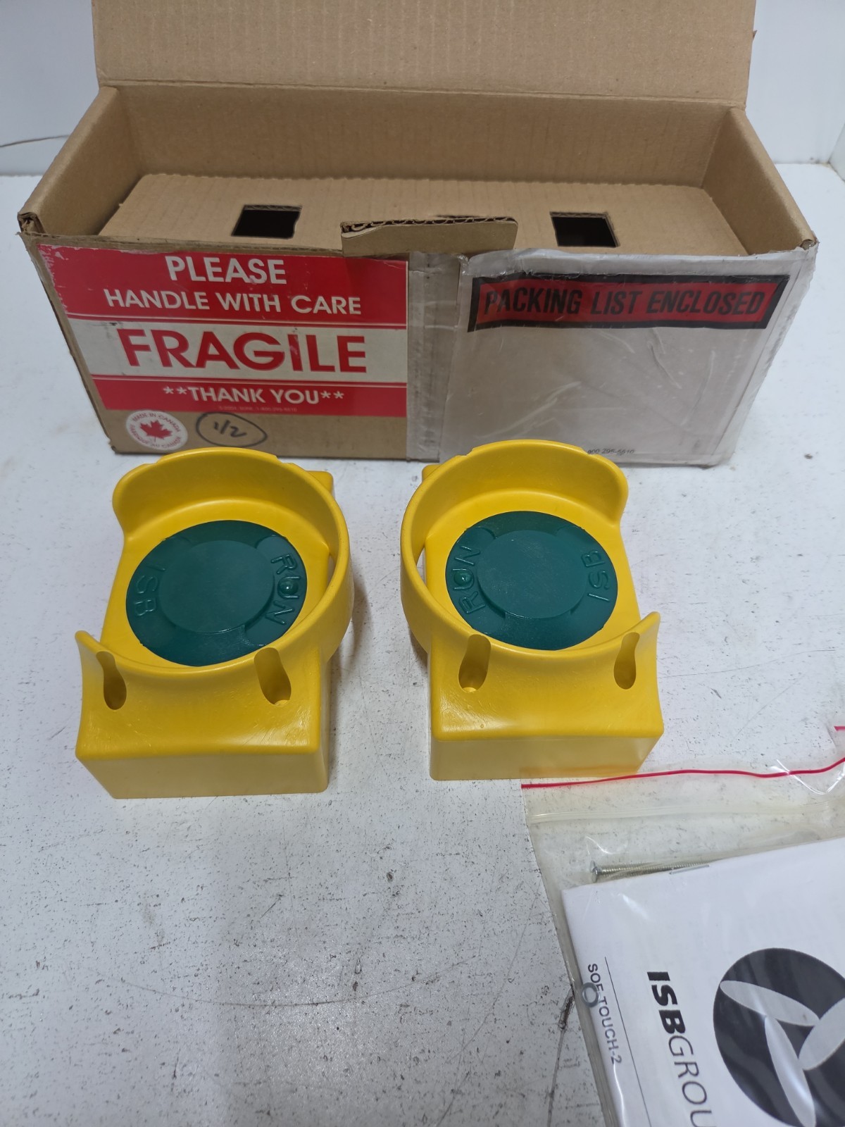 SOF TOUCH ST-0001-90 INDUSTRIAL MACHINE SWITCH 15-30 VDC 10A (2 Pcs) ** NOS **