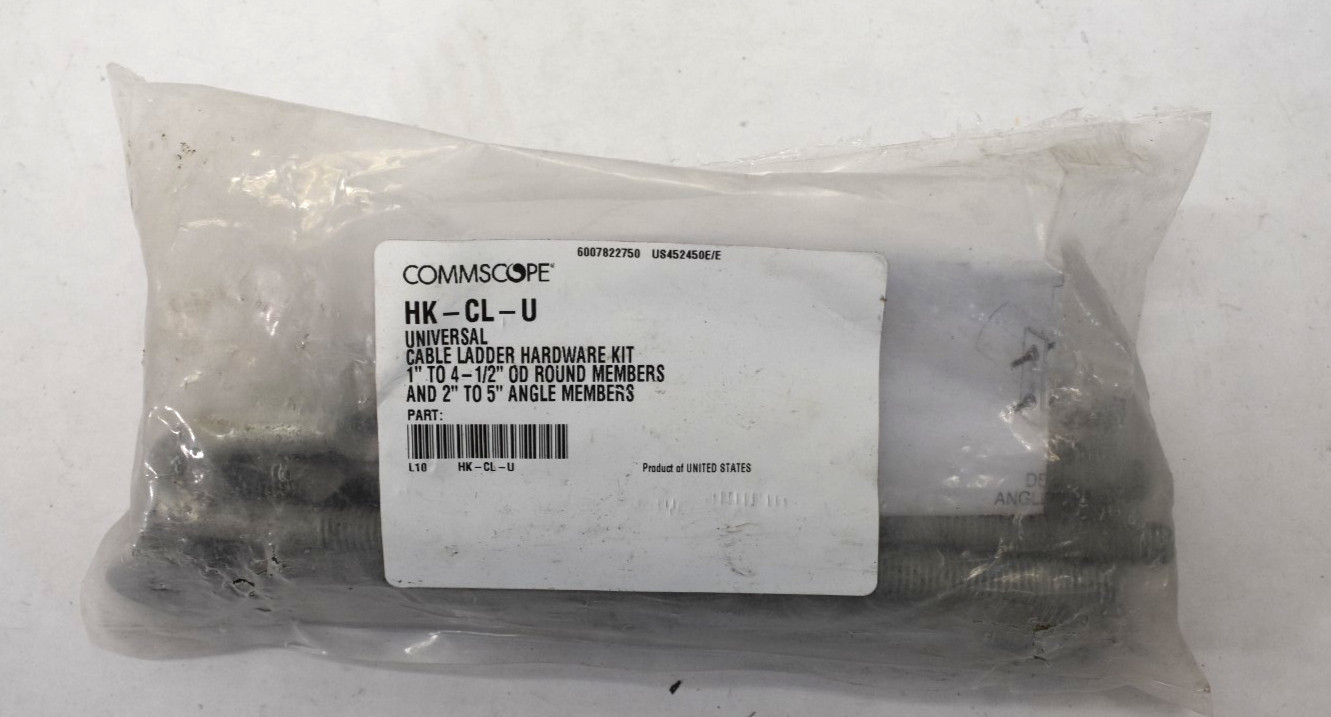 Commscope Universal Cable Ladder Hardware Kit HK-CL-U Replacement Tool Set