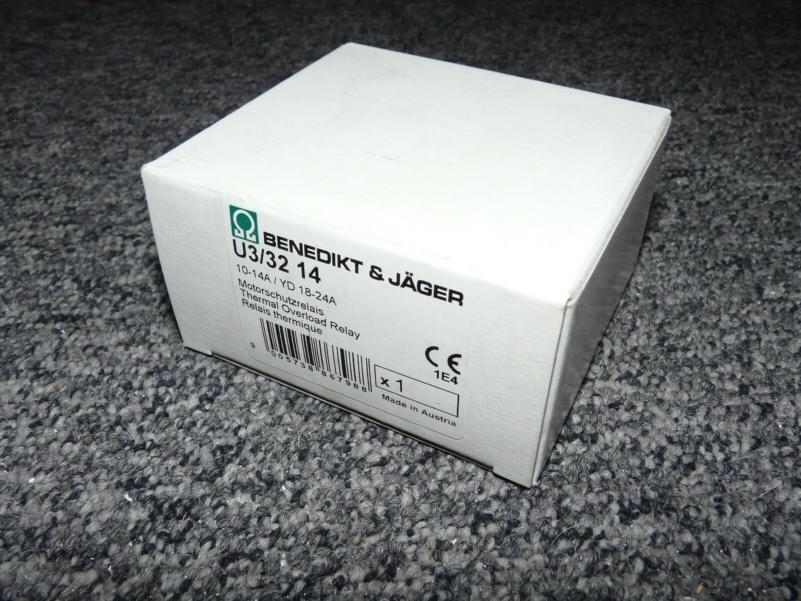 BENEDIKT & JAGER U3/32 14 NEW
