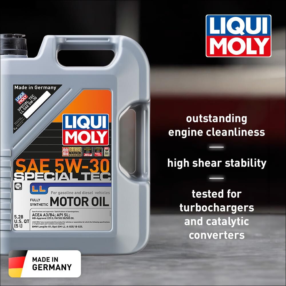 Liqui Moly Special Tec LL SAE 5W-30 5 L Synthesis Technology Motor Oil SKU 2249