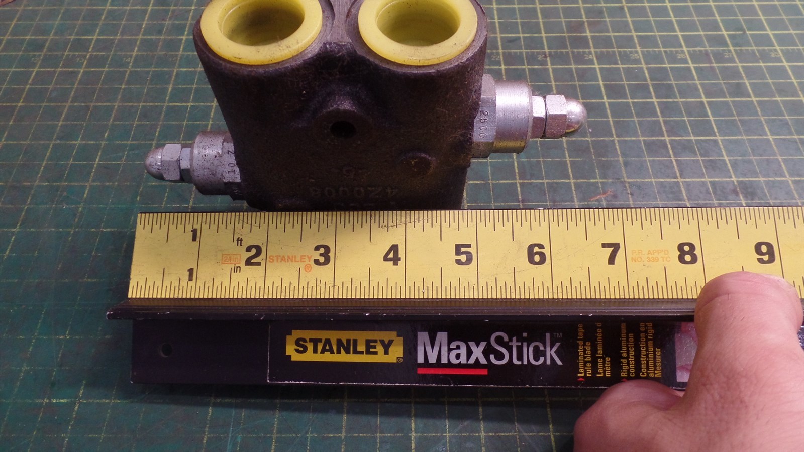 TROJAN O&K 10210102400 CROSS OVER RELIEF VALVE 2500-10-Z-E08, TEREX 10-210102400