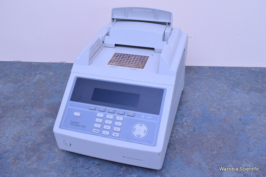 AB APPLIED BIOSYSTEMS GENEAMP PCR SYSTEM 9700 WITH 96 WELL BLOCK N8050200