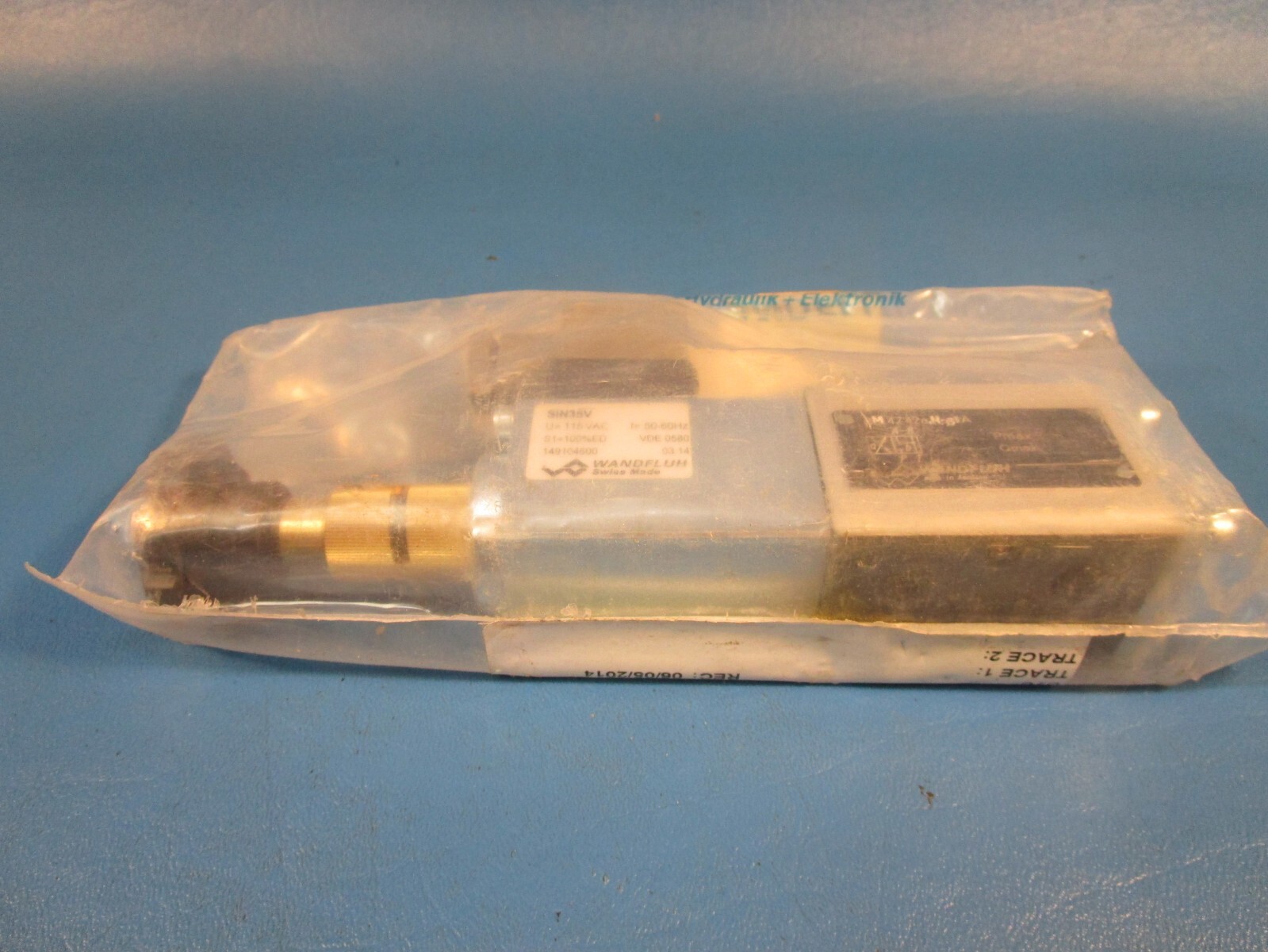 WANDFLUH BM4Z42A-R115/H36, Solenoid Valve 115vac