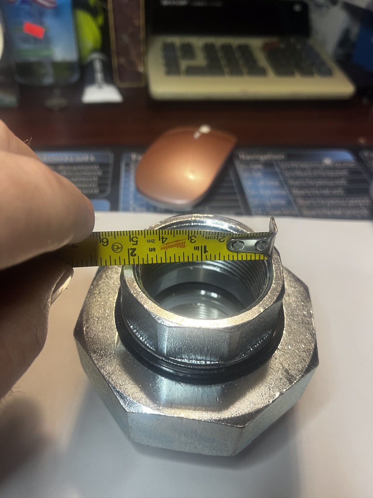 2″ Watts Dielectric Union Threaded NPT Connections Zinc Plated Galvanized Iron