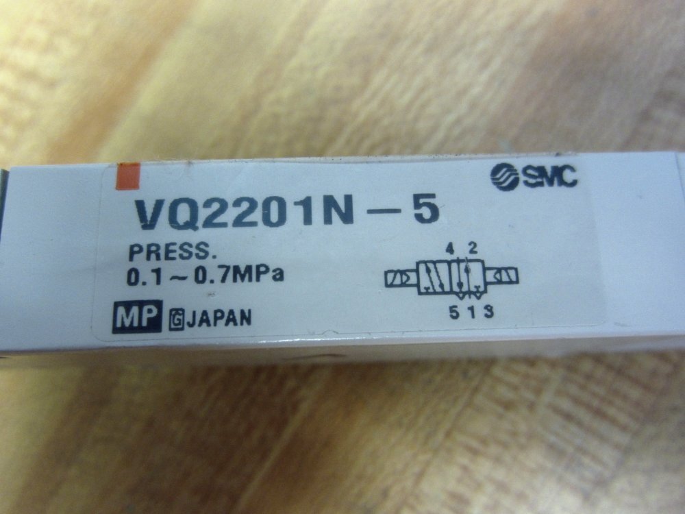 SMC VQ1201N-5 Solenoid Valve VQ1201N5